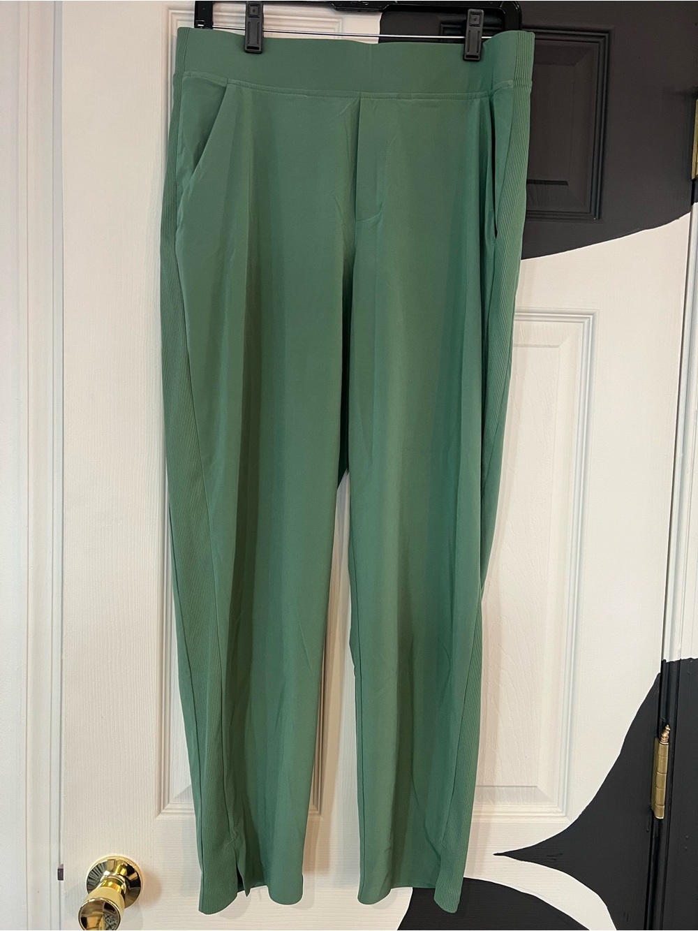 Athleta Green Track Pants